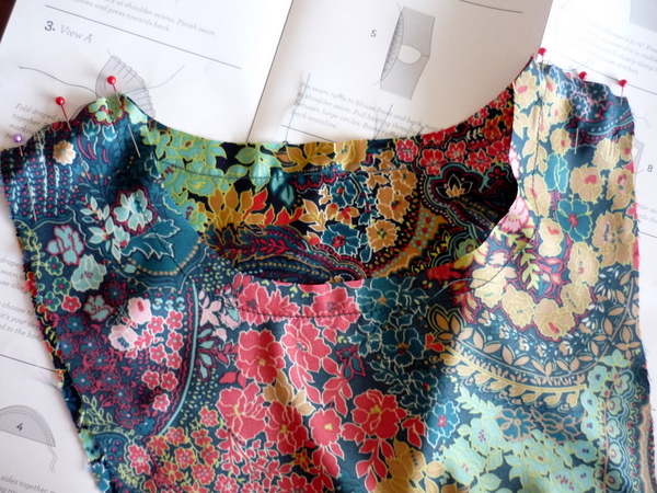 pin other shoulder seam, too