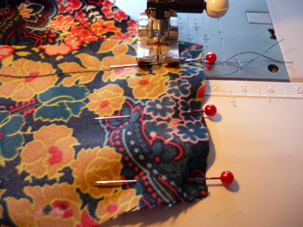 sew shoulder seams