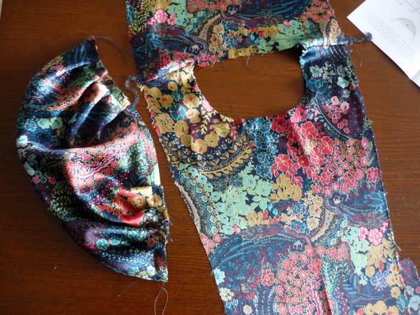 get ready to attach the sleeve to the body