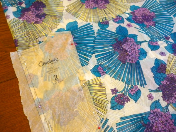 cut out the main fabric