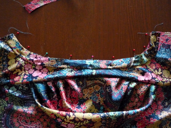 pin armhole binding to armhole