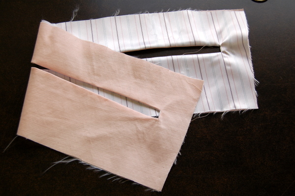 look at that well-pressed zipper opening, success!