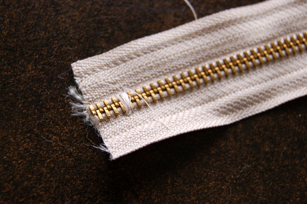 hack-job shortened zipper