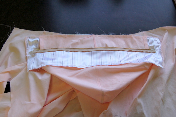 line up collar and jacket along neckline, right sides together