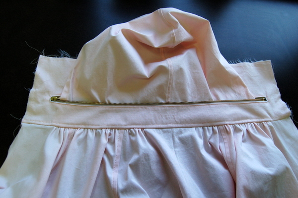 topstitching - looking good!