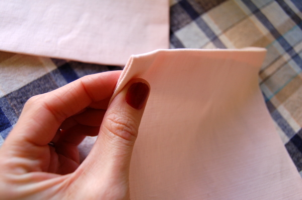 turn the pocket corner right side out. nice!