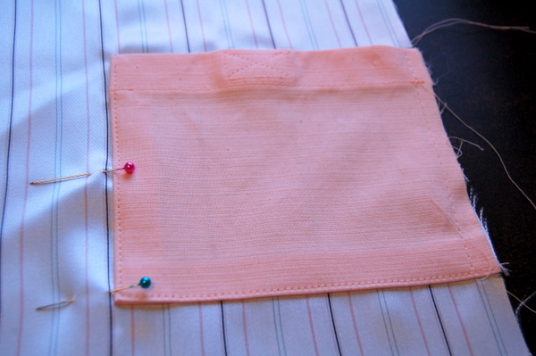pocket is sewn!