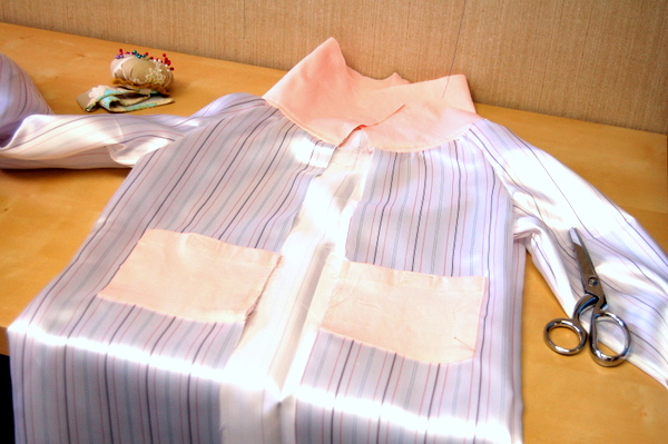 sew underarm and sideseams