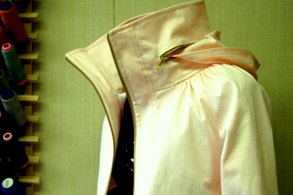 our jacket collar