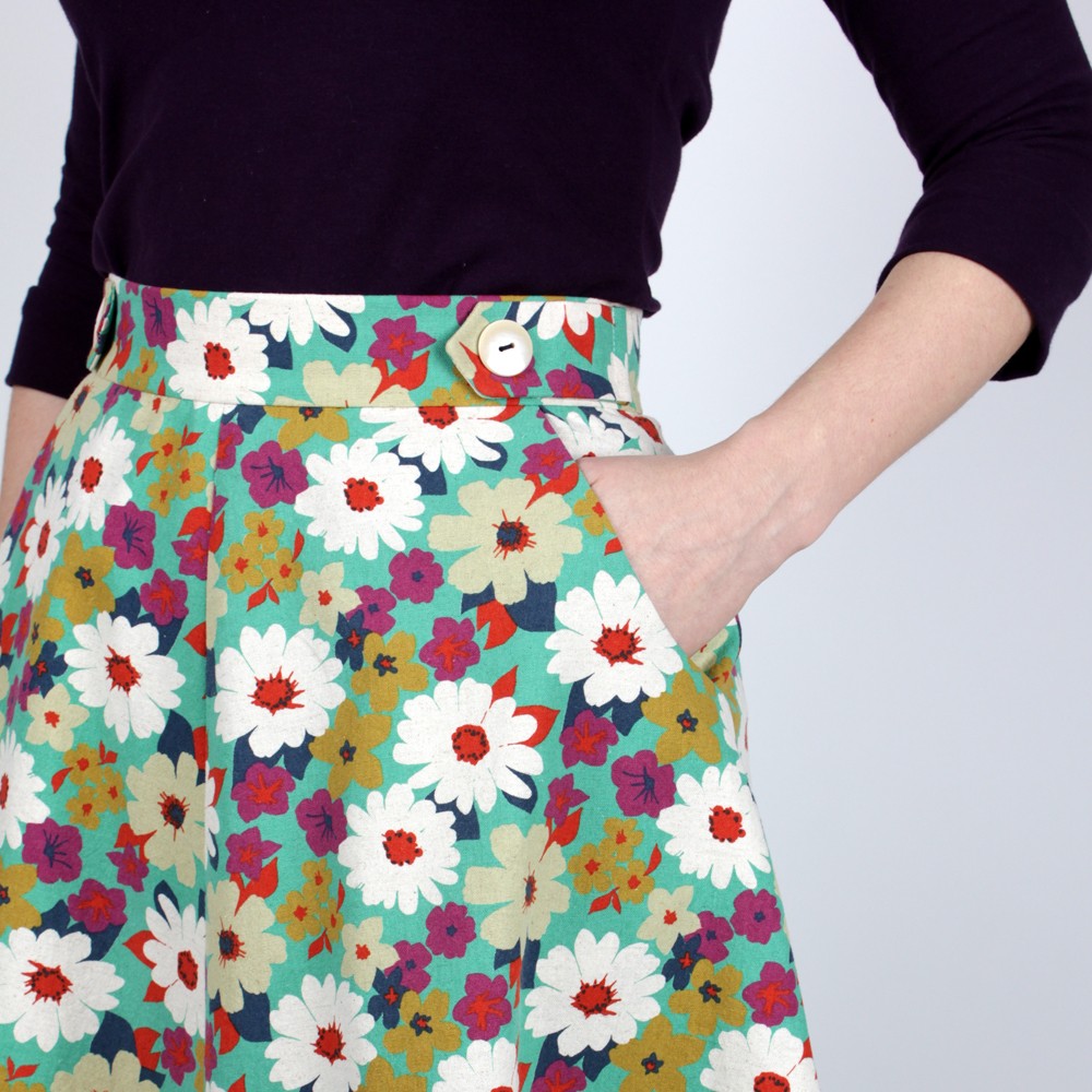 hollyburn skirt view b side view