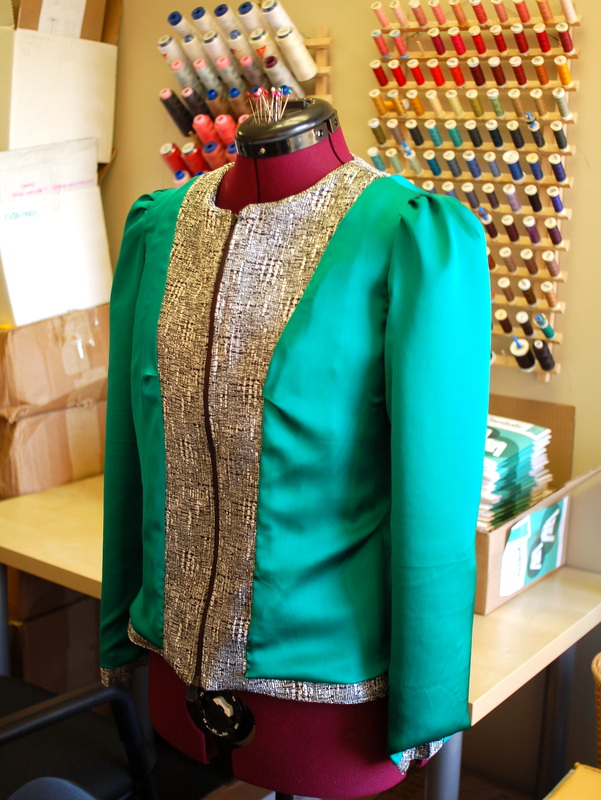 sewaholic patterns cordova jacket, inside out