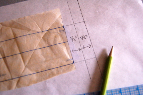 add overlap and seam allowance to centre front