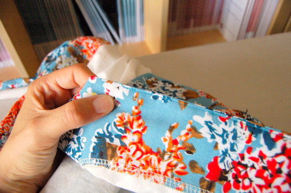 button front cambie dress lining