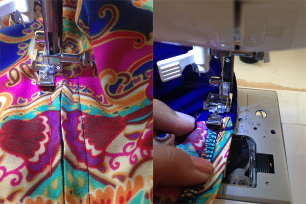 saltspring sew-along - sewing the zipper