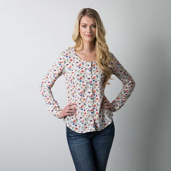 oakridge blouse by sewaholic patterns