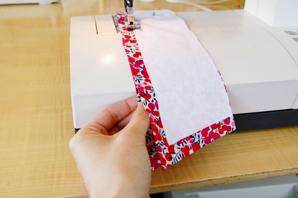 sewing the shirt collar 12