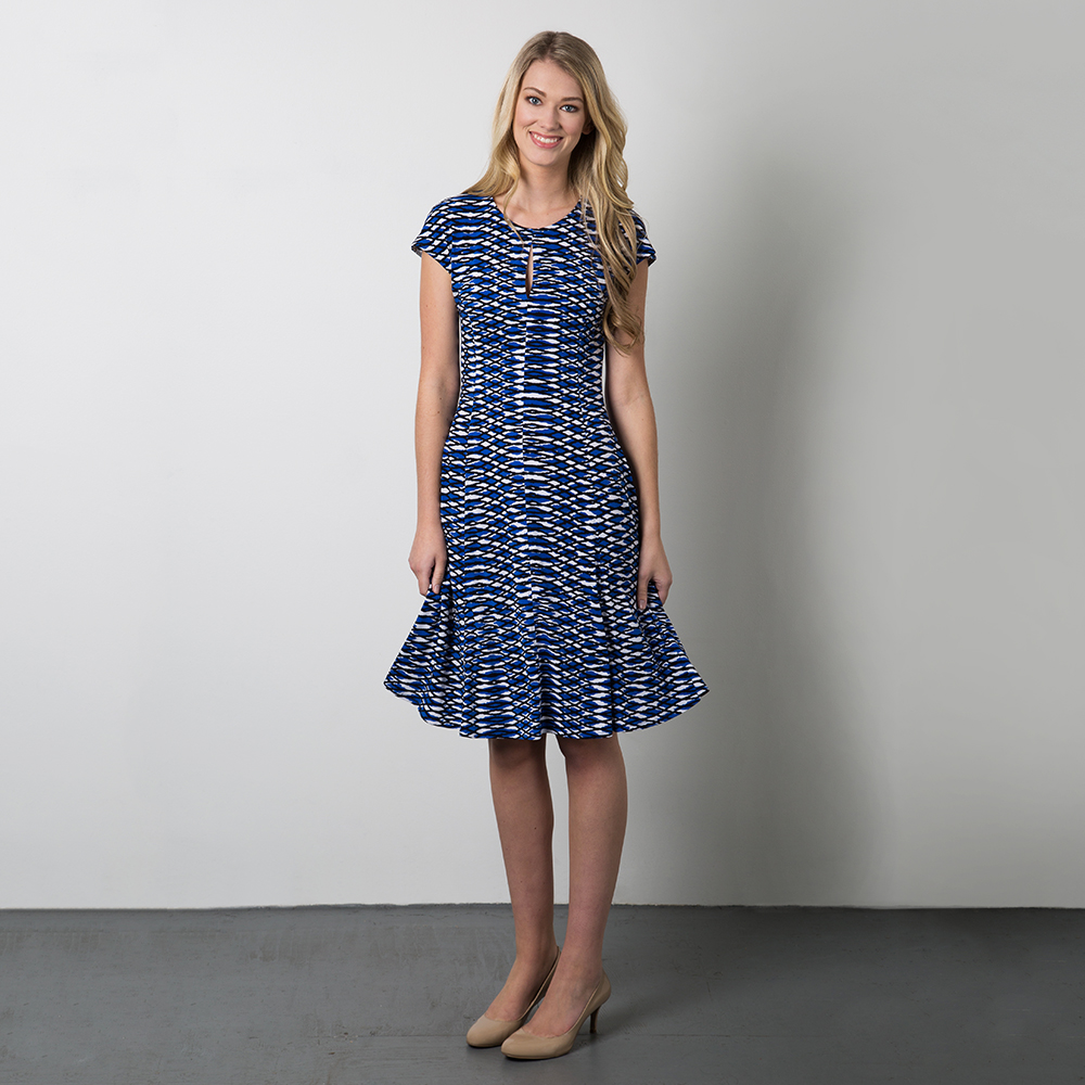 Davie Dress by Sewaholic Patterns, View A