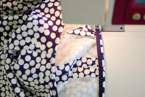 how to sew the davie dress neckline-14