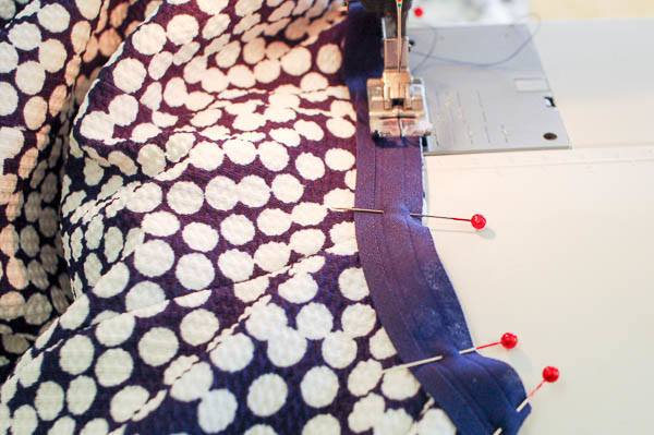 how to sew the davie dress neckline-8