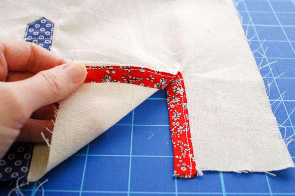 sewing a continuous bound placket-16