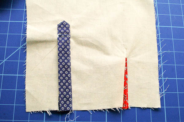 sewing a continuous bound shirt placket-3
