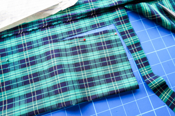 sewing the granville shirt in plaid fabrics-1-13