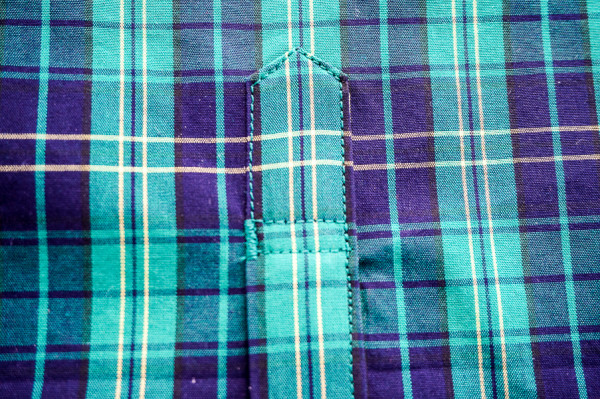 sleeve placket plaid matching on the plaid granville shirt-1-11