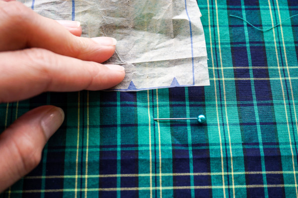 sleeve placket plaid matching on the plaid granville shirt-1-2
