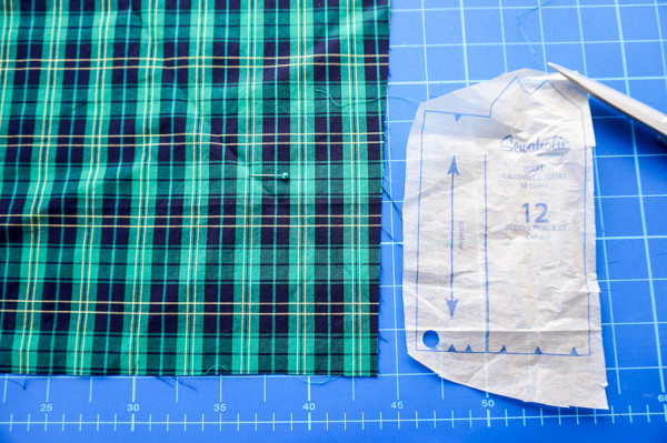 sleeve placket plaid matching on the plaid granville shirt-1